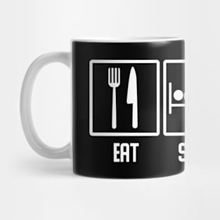 Eat Sleep Crit Mug